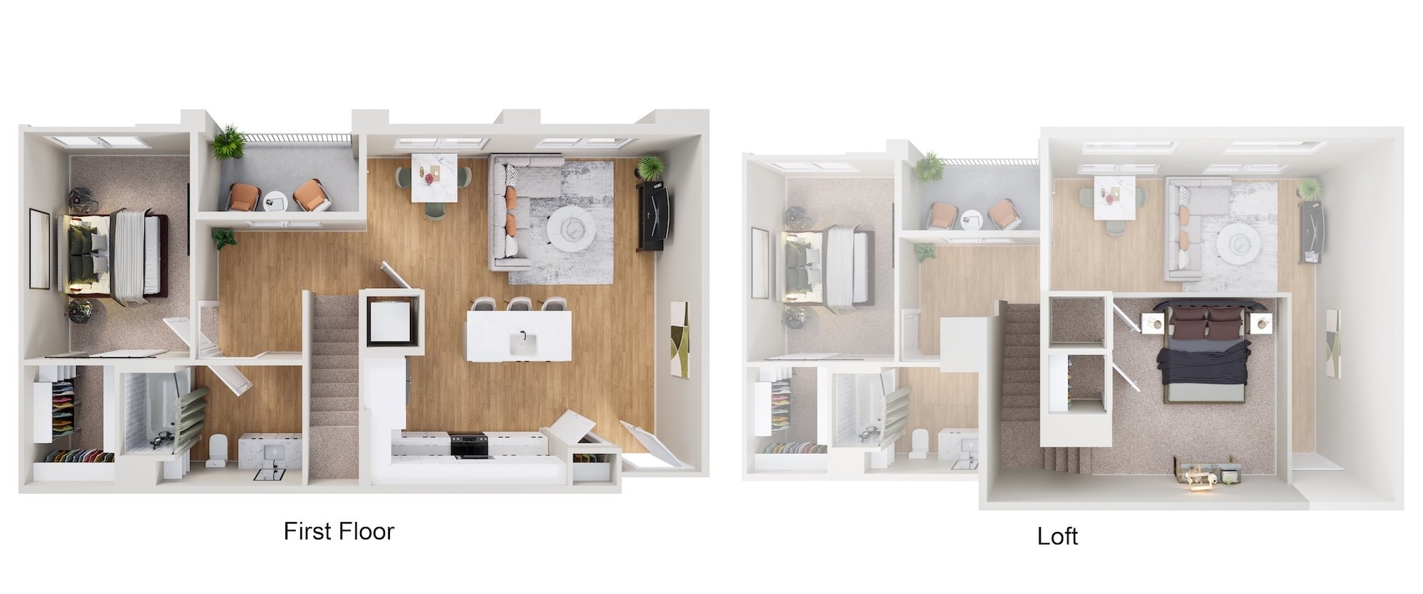 A5 Loft floor plan